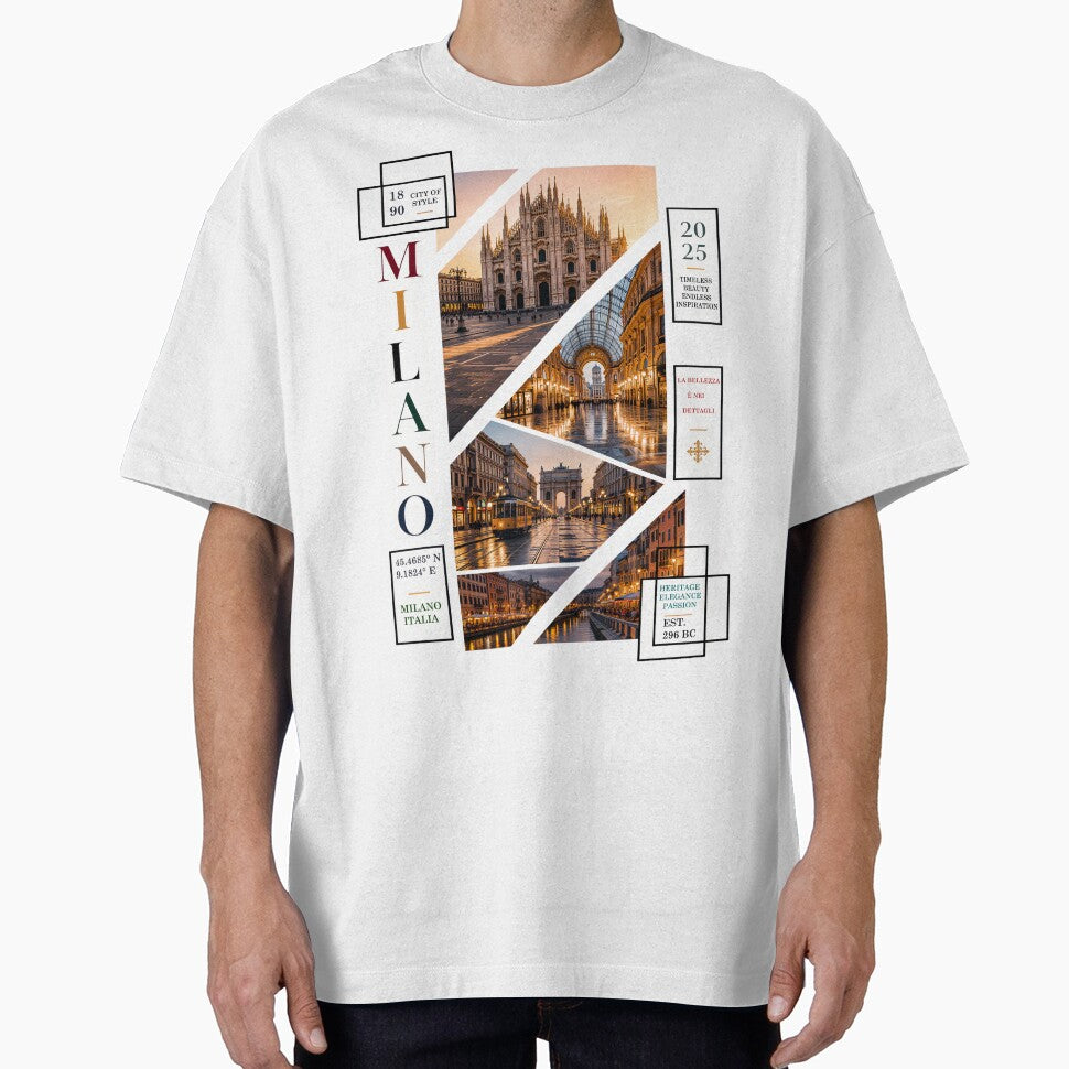 Milano Timeless Beauty Endless Adventure Streetwear by KLERIKSTORE