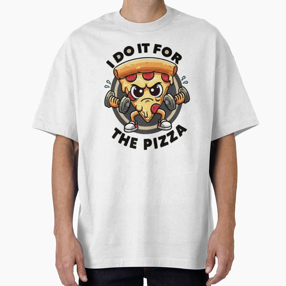 I Do It For The Pizza Funny Gym – Pizza Lover Workout Fitness by Meryem Mamouni