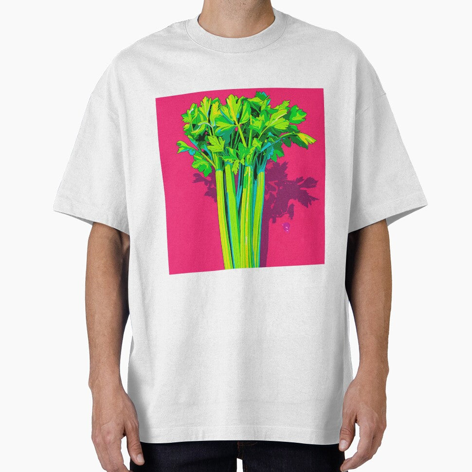 Celery Pop Art 4 by AstroRisq