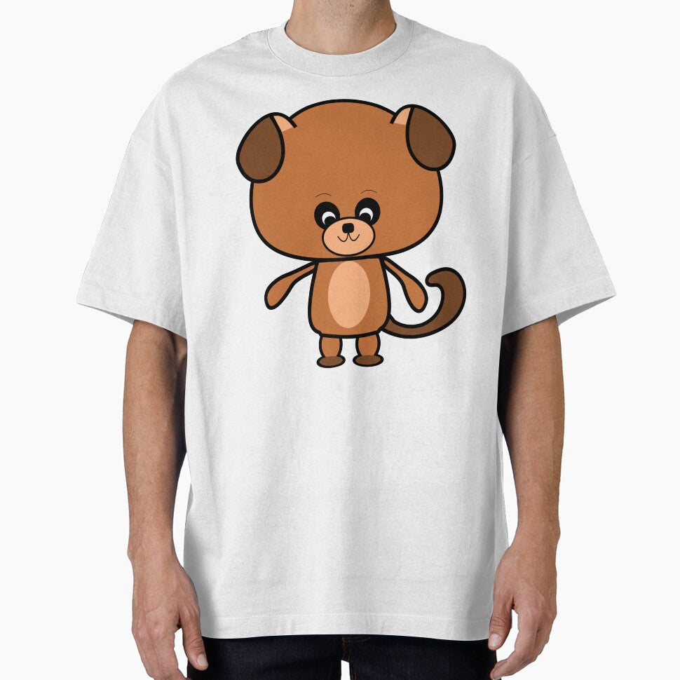 Cute Kawaii Brown Puppy Dog by lovelyandcute