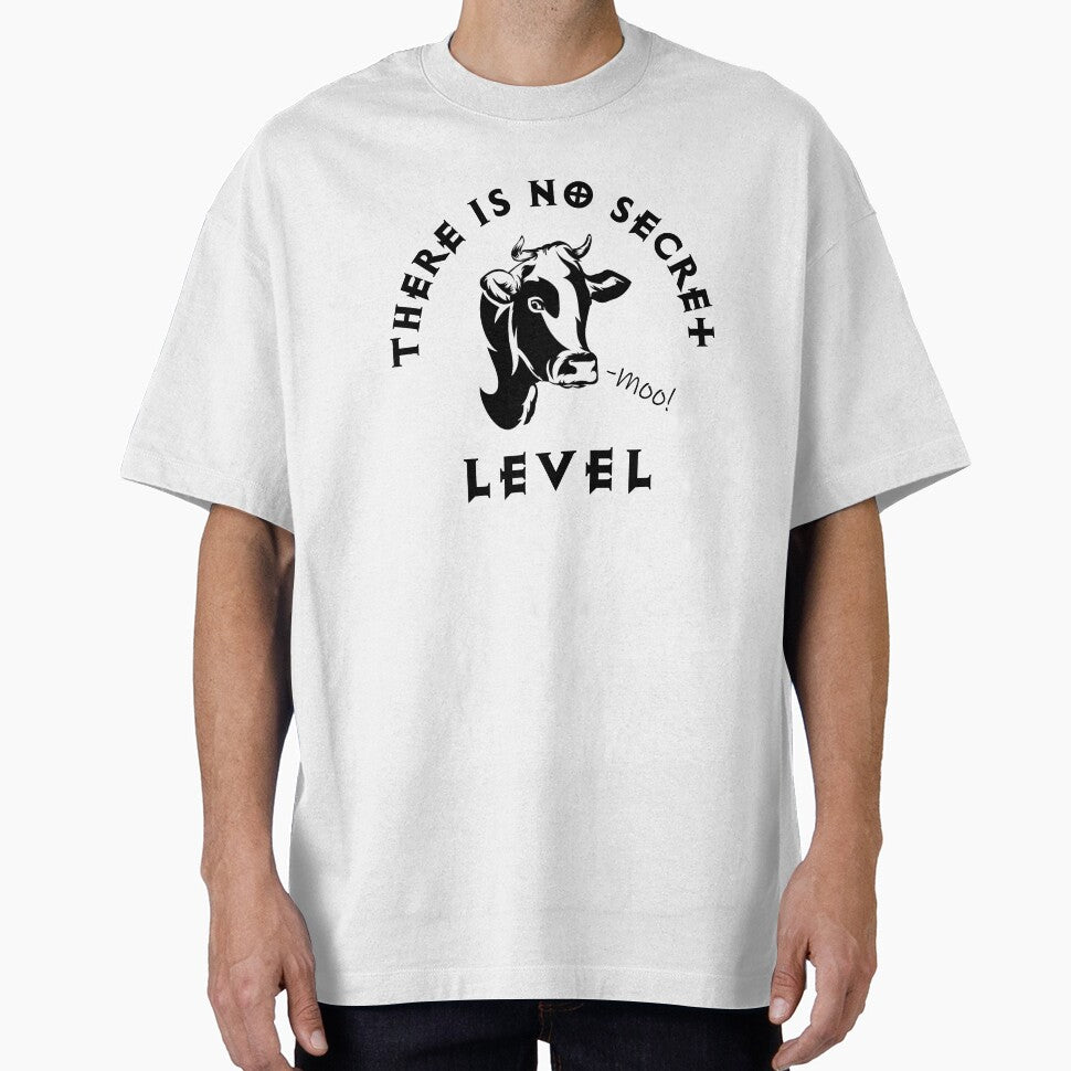 There is no secret cow level diablo game moo by MMTees