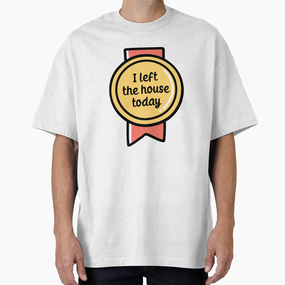 I left the house today badge by 23mangoes
