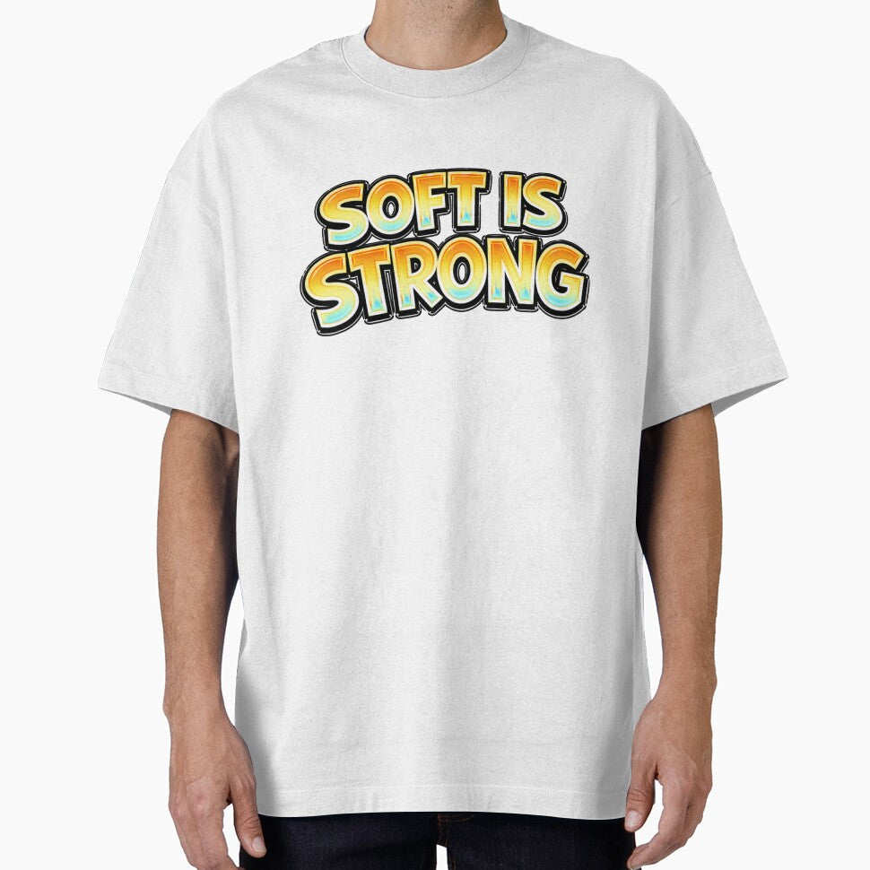 SOFT IS STRONG – hand drawn childlike typography by Mac Sketches
