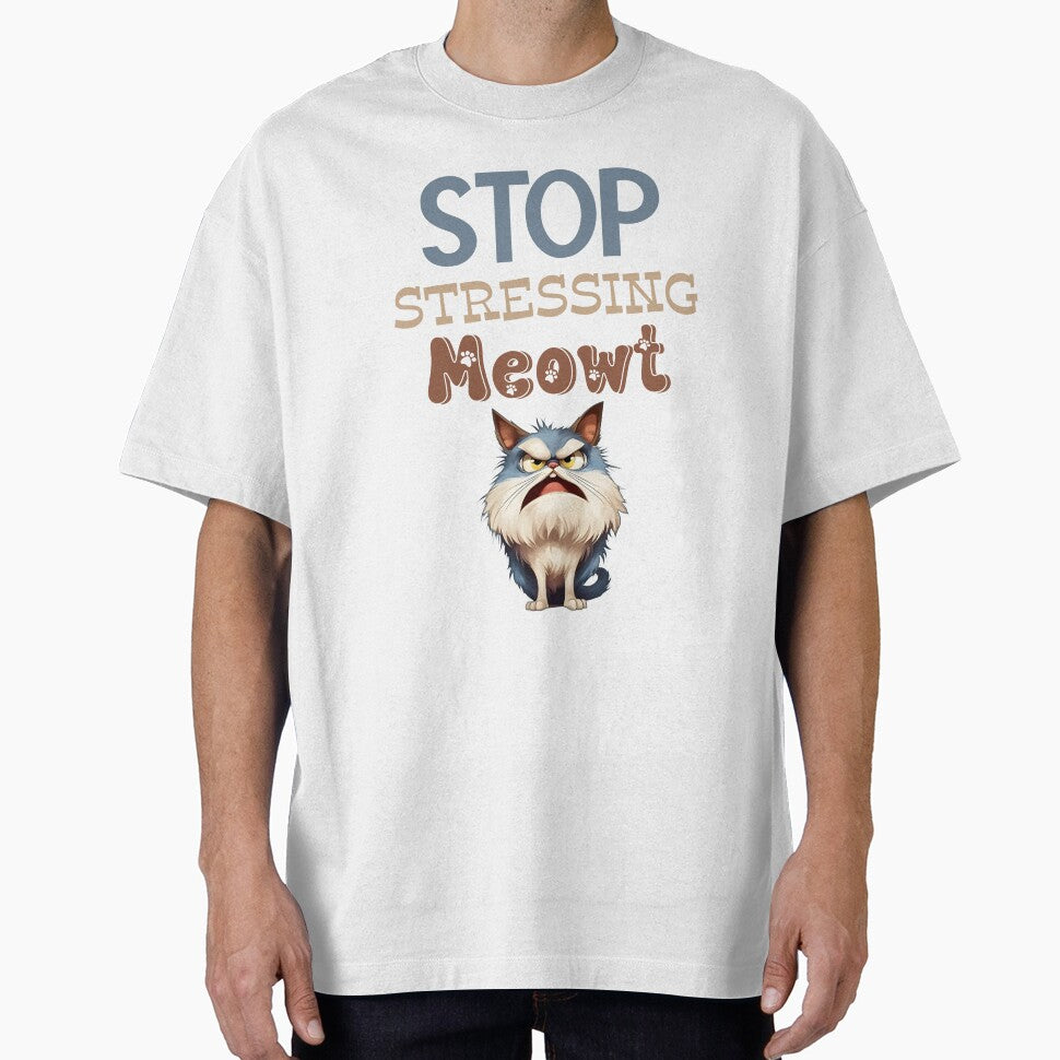 Stop Stressing Meowt by MyMysTShirts