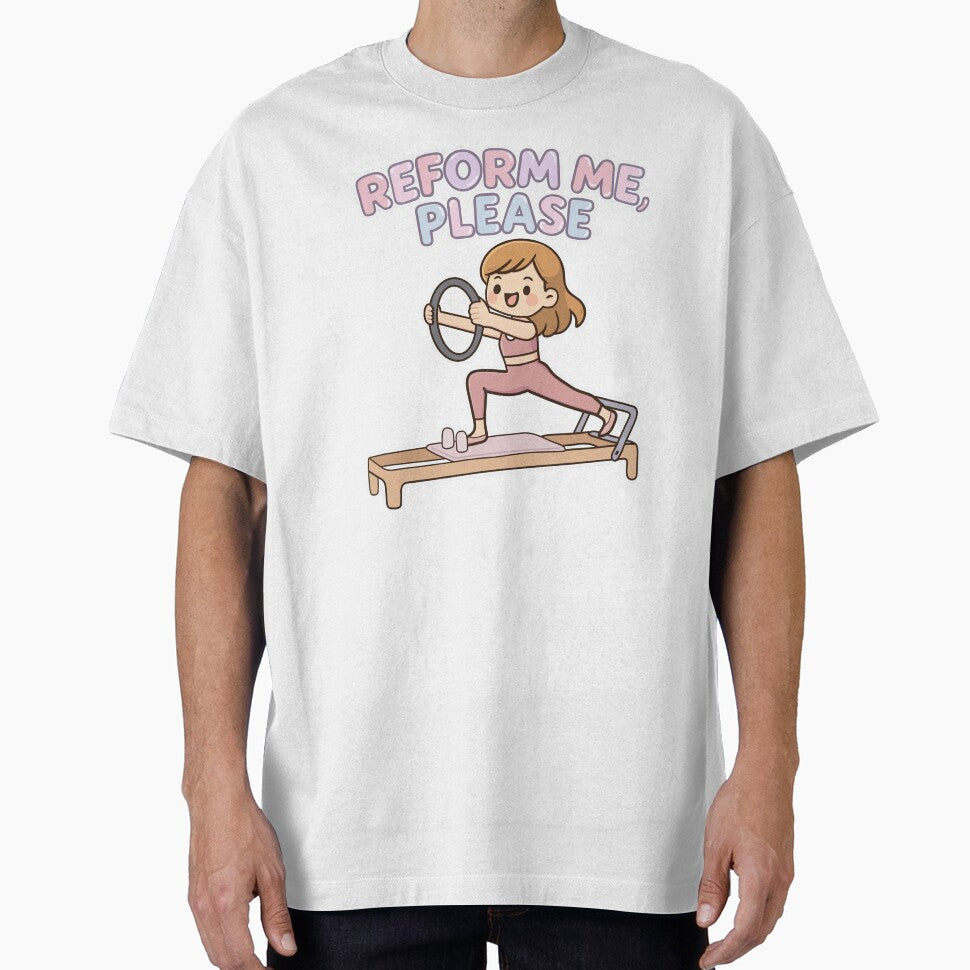 Reform Me Please – Cute Reformer Pilates Girl Workout Design by PTMinimalShop