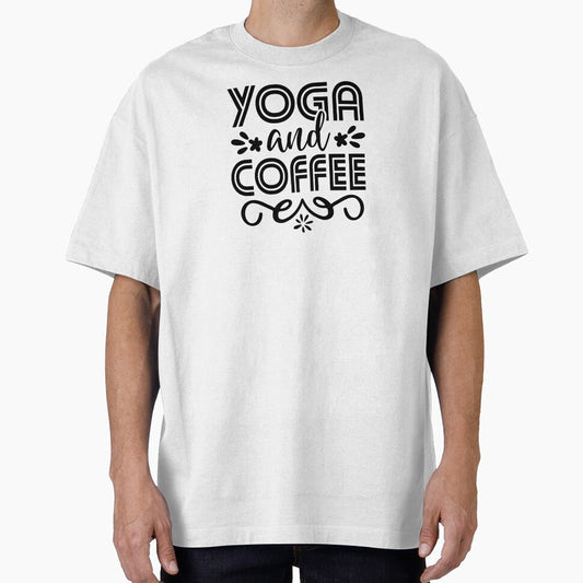 Yoga Quote Yoga and Coffee Motivational Saying by SoccaTamam