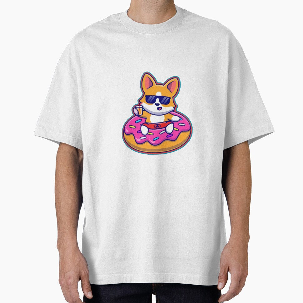 kawaii dog with sunglass by comicc