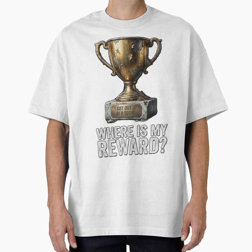 I Got Out Of Bed Today Trophy Reward by Wit & Wear