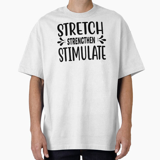 Yoga Quote Stretch Strengthen Stimulate Motivational Saying by SoccaTamam