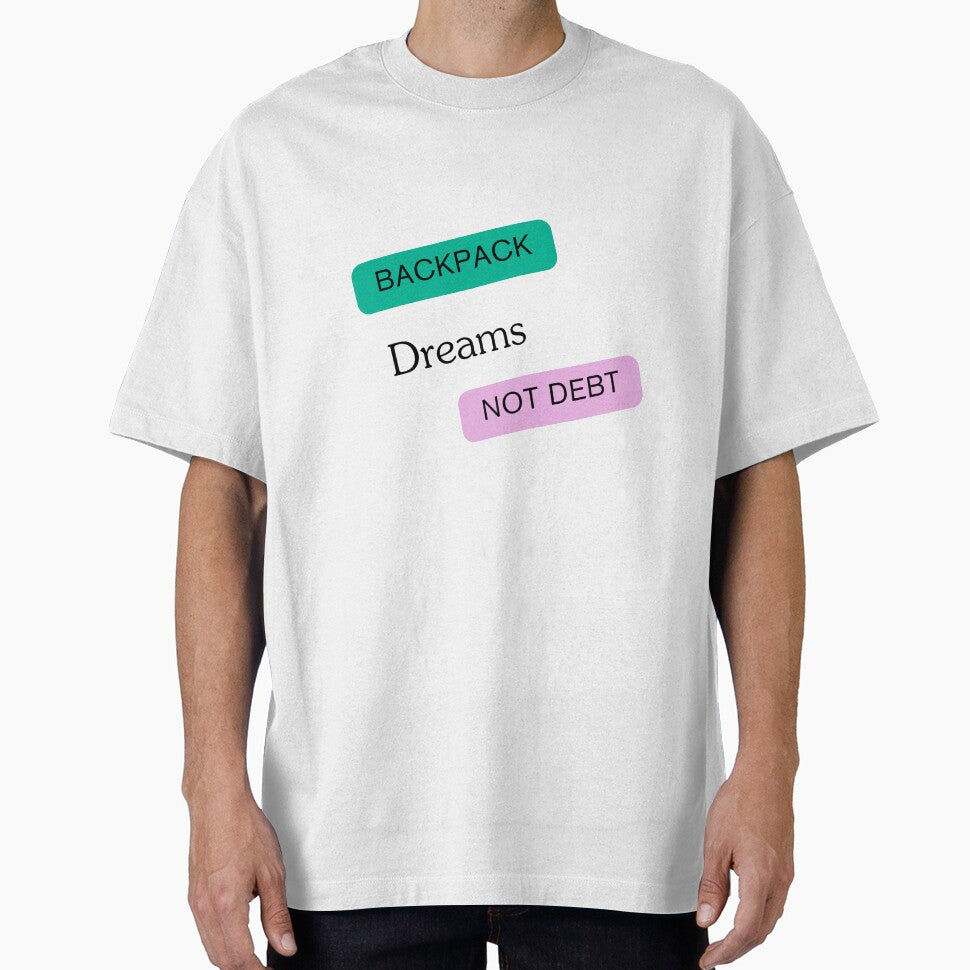 Backpack Dreams Not Debt by Zoaluxe