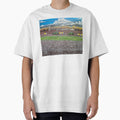 Cotton field harvest under cotton ball clouds by Matt Starr Fine Art