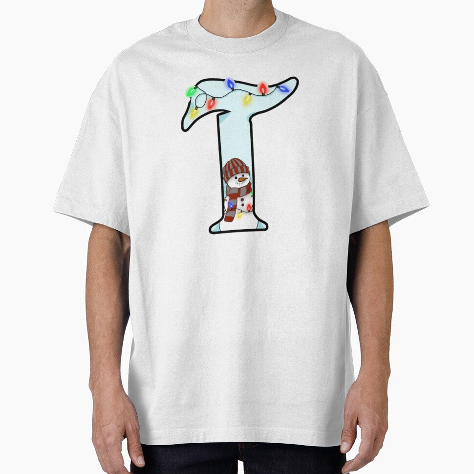 Holiday themed letter T by Artistkhg
