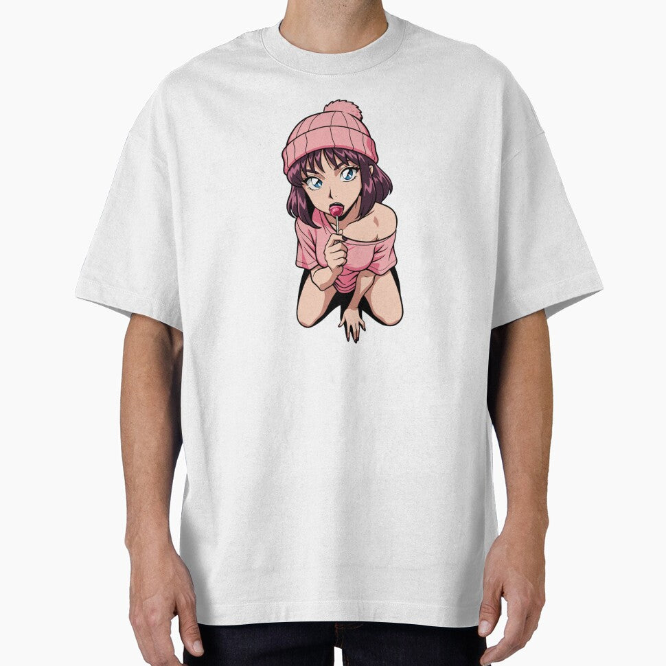 Pastel Goth Anime Girl Lollipop Aesthetic by MainColle