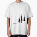 Minimalist Tree Forest: Classic black edition by Deegital18
