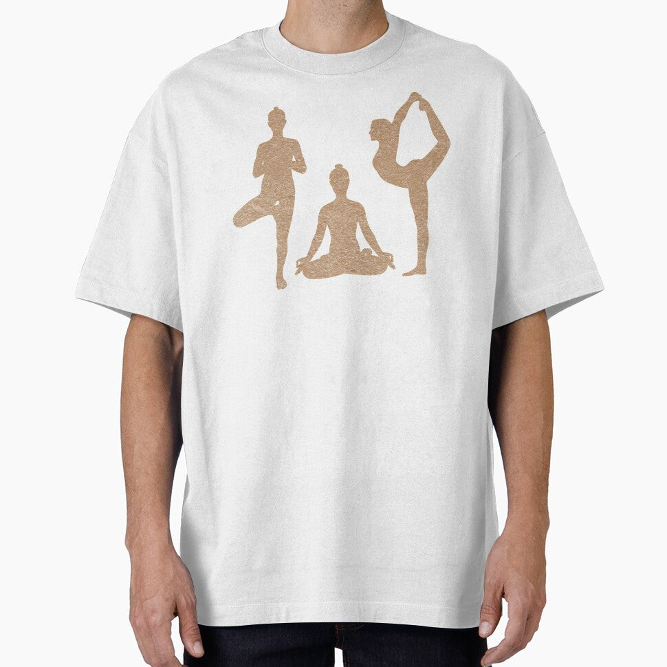 Three Yoga Poses: Tree, Lotus, and Dancer by Laanas55