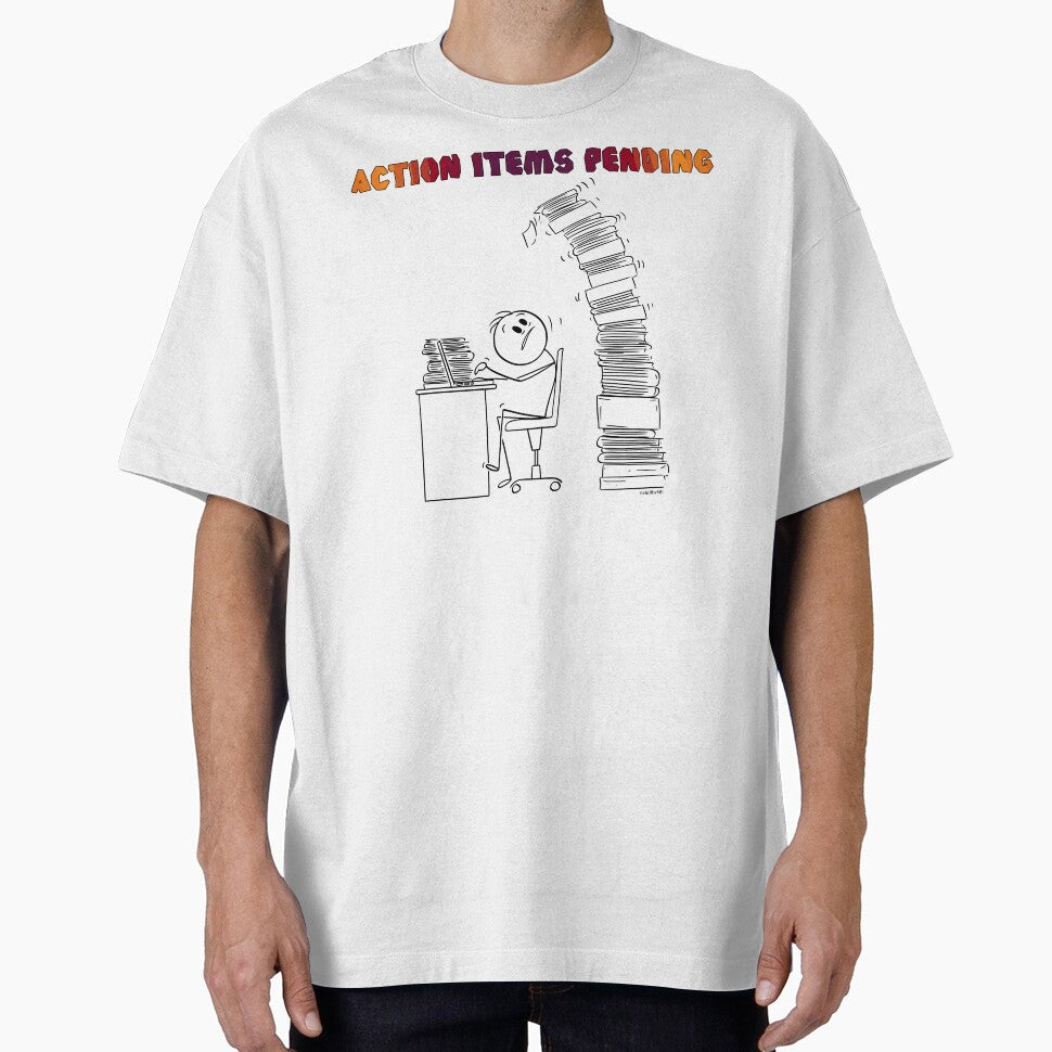 Action Items Pending – Funny Office Meeting Quote by chillbyME