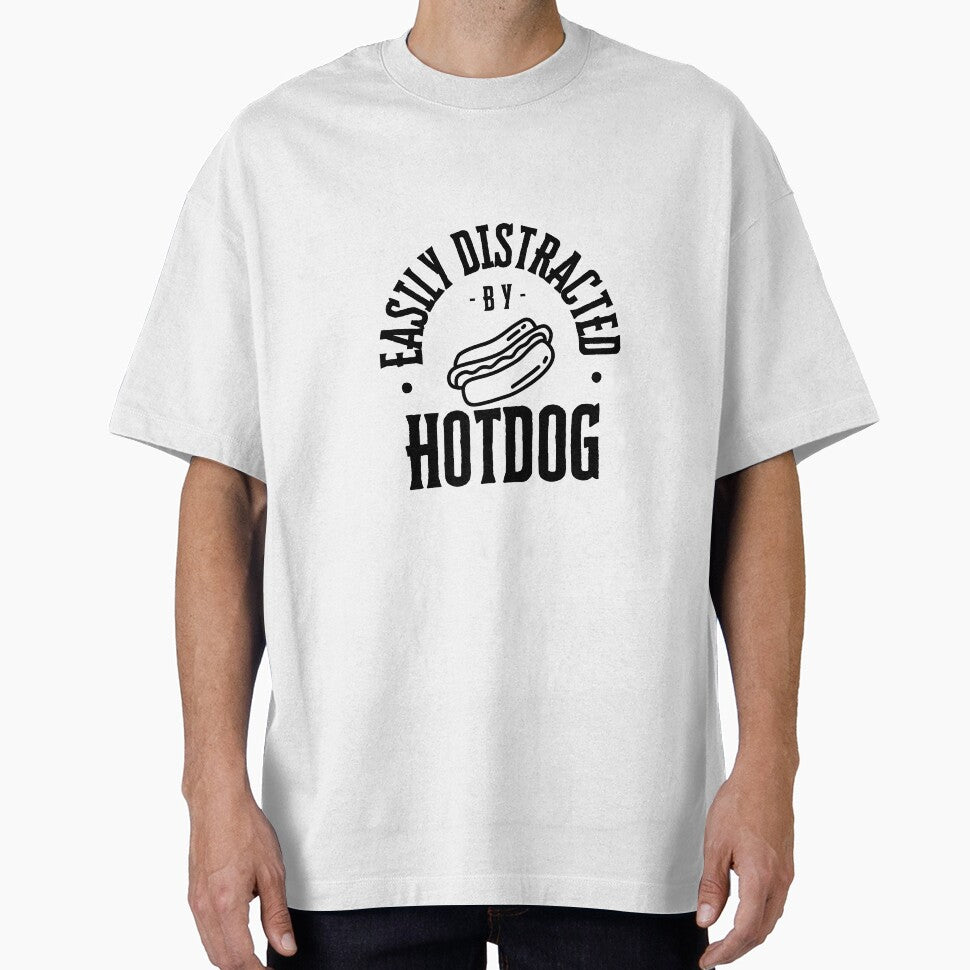 Easily Distracted by Hotdog by bububabuinc