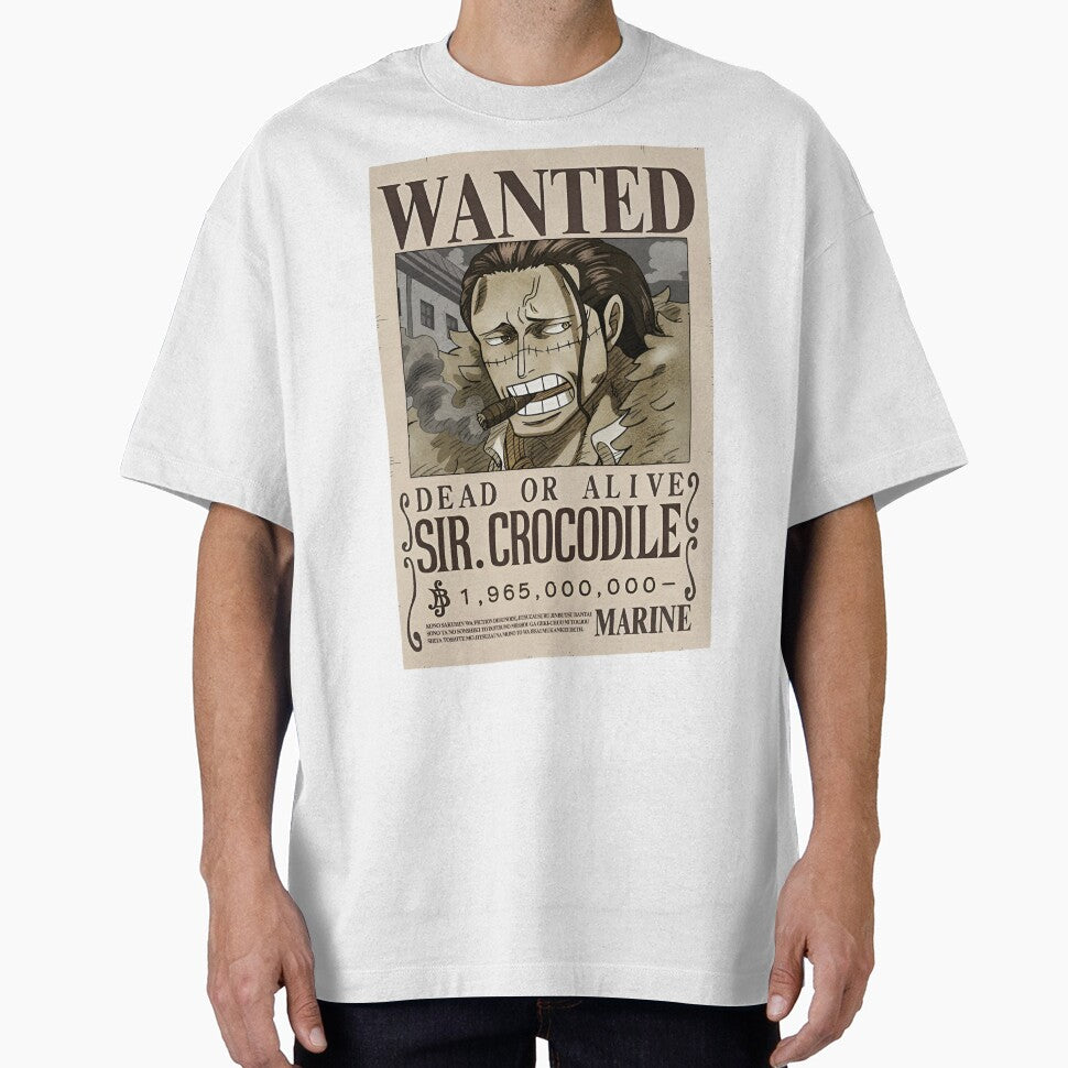 Sir. Crocodile Wanted Poster by The Anime Guild