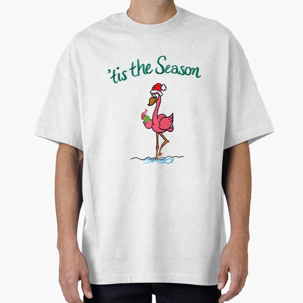Holiday Flamingo by OTPillustration