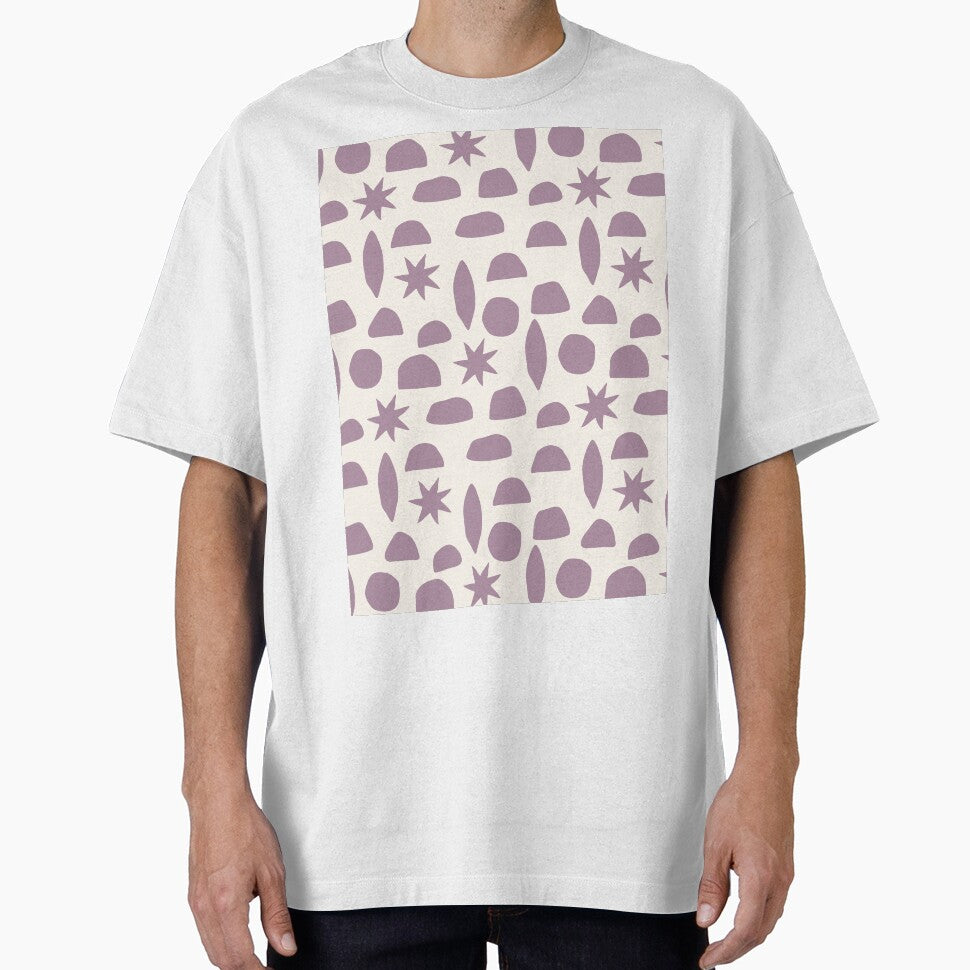 BOHO HENRI MATISSE MAUVE ON CREAM by blomastudios