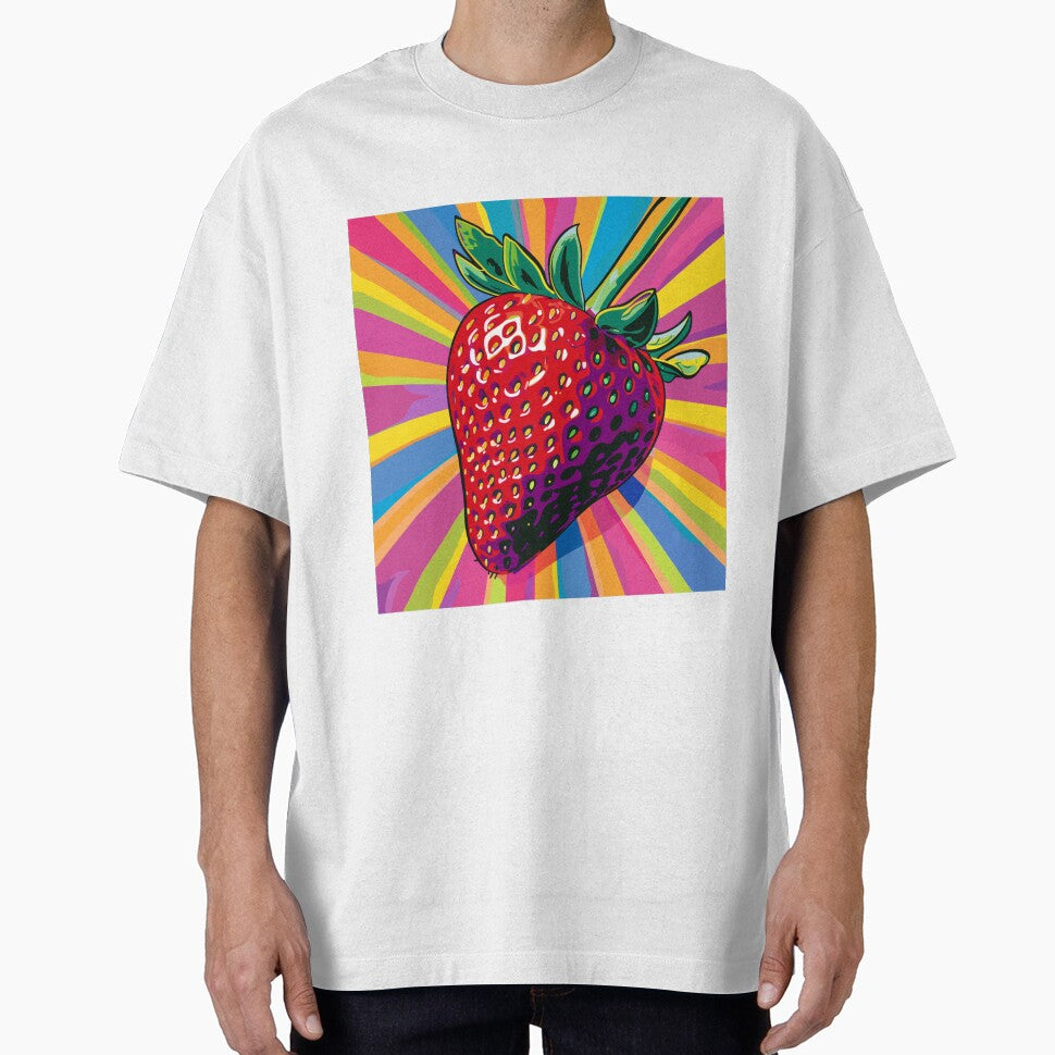 Strawberry Pop Art 3 by AstroRisq