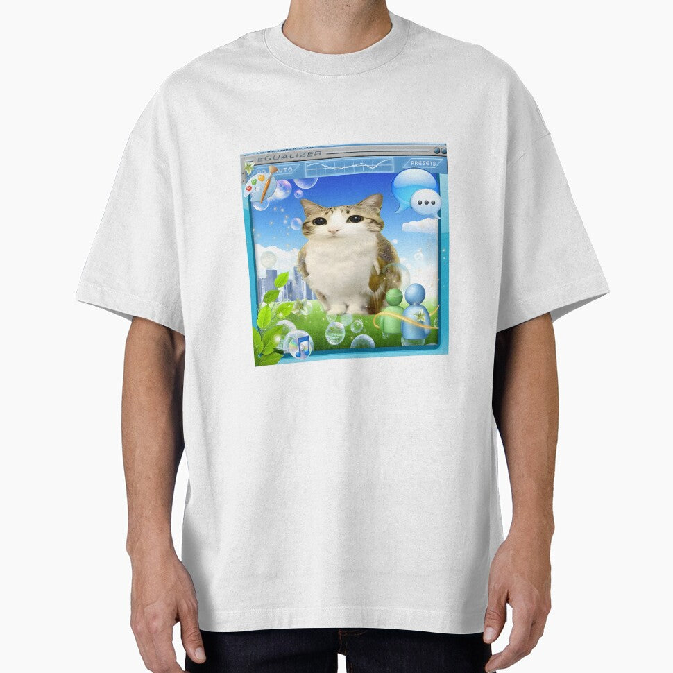 Frutiger aero brainrot meowl meme by LGA-SHOP