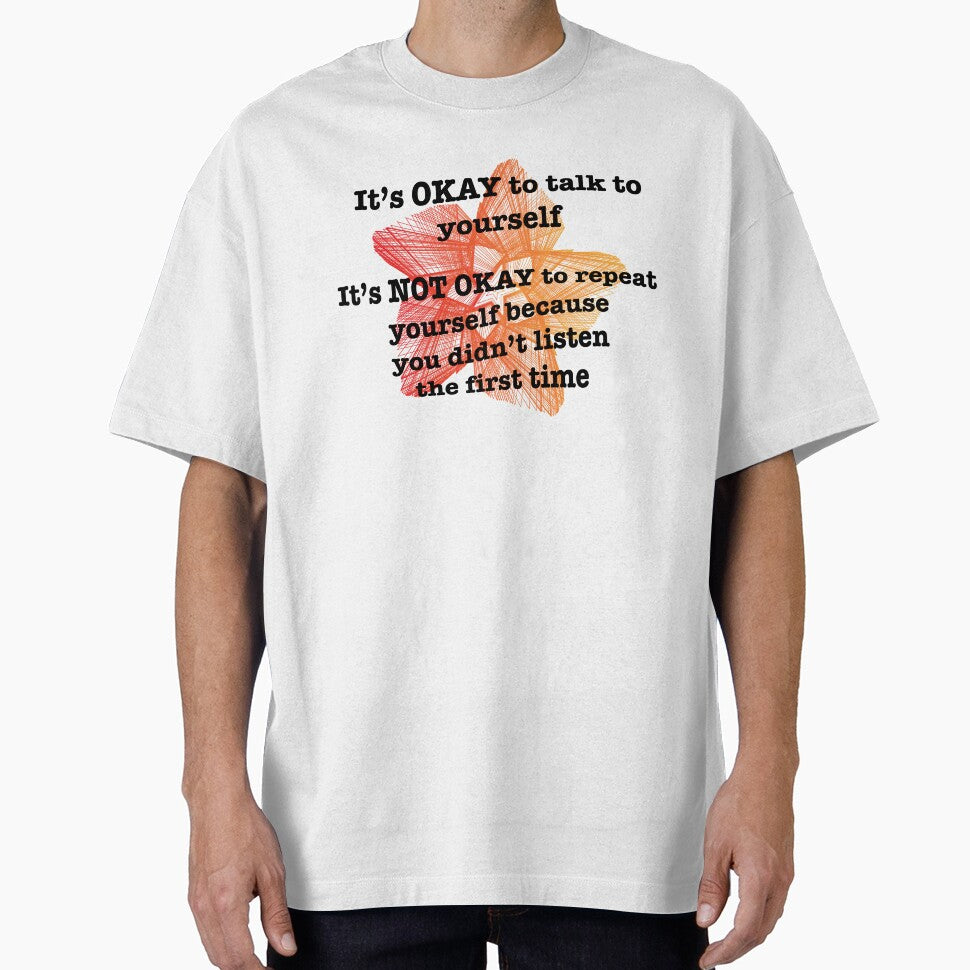 It's ok to talk to yourself by DesignsbyDustin
