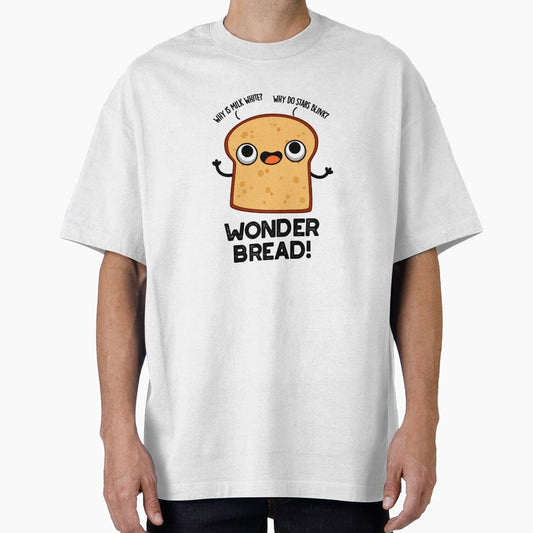 Wonder Bread Funny Food Pun by punnybone