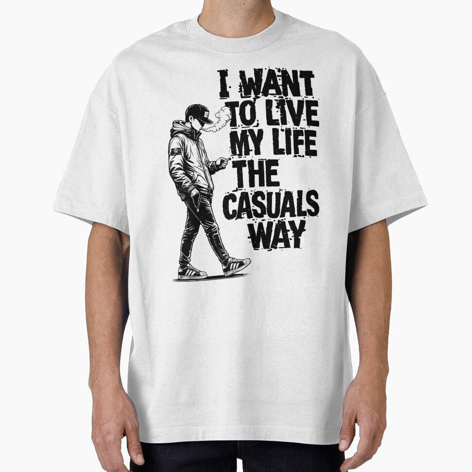 Football Casuals Monochrome by terrace-designs