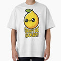 Don't Be Sour! Cute Lemon Pun by PMCreative