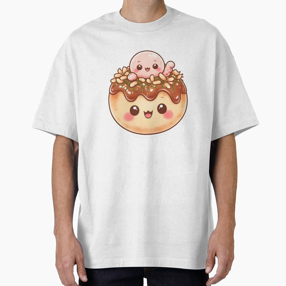 Kawaii Takoyaki – Cute Japanese Street Food Design by DesignEG