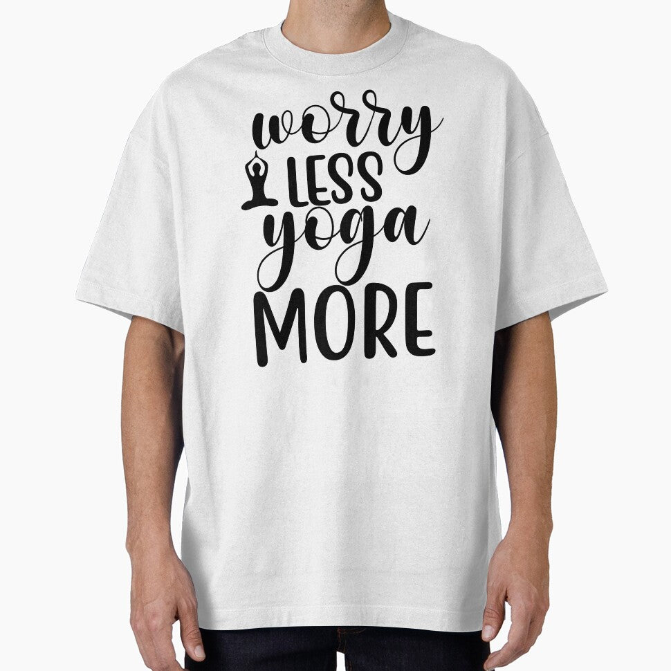 Yoga Sayings Worry Less Yoga More Motivational Quotes by SoccaTamam