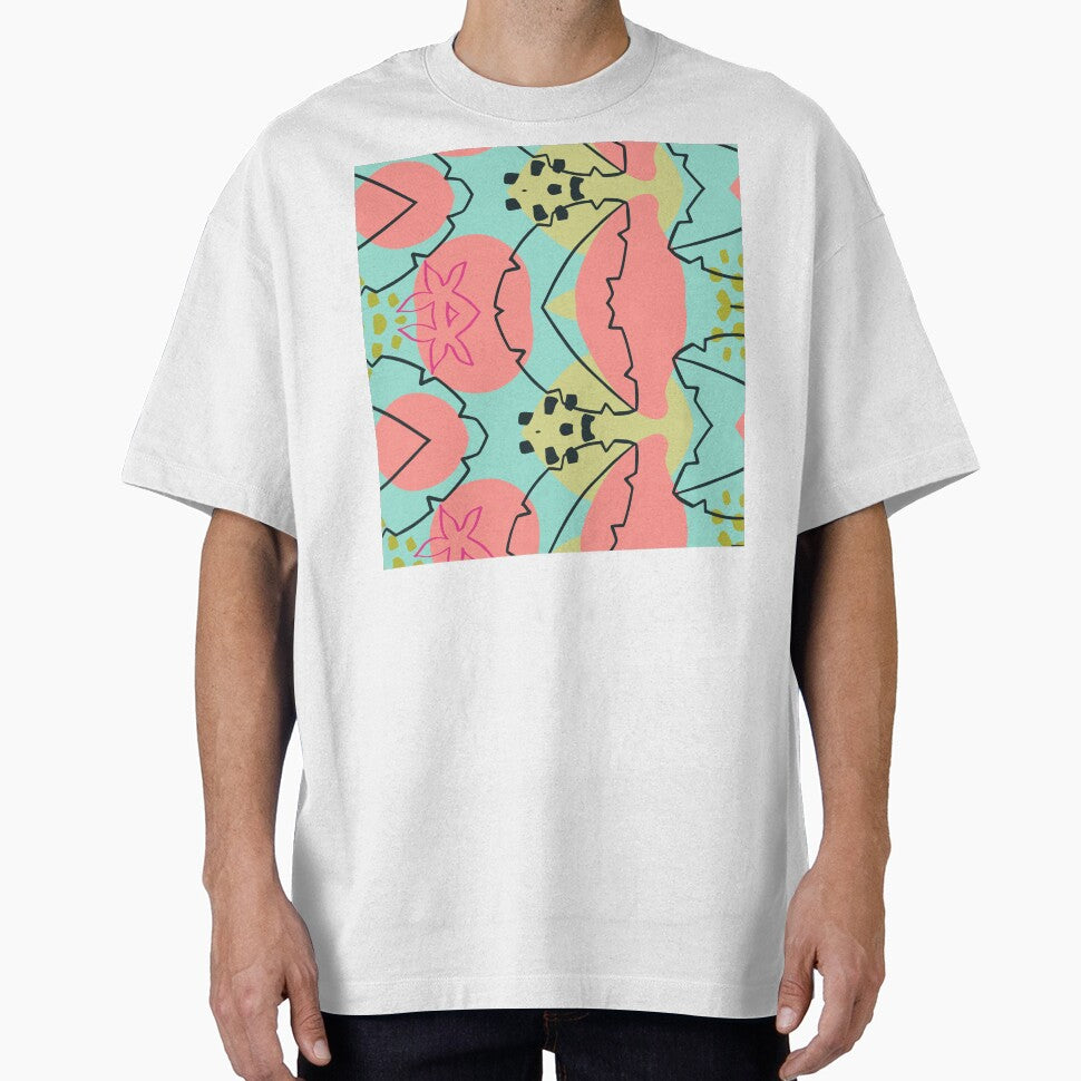 Abstract Retro patterns art cute design by Kamzzi