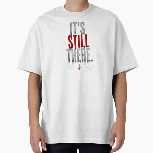 It’s Still There – Dark Humor Existential Quote Grunge Typography by the-dovlat