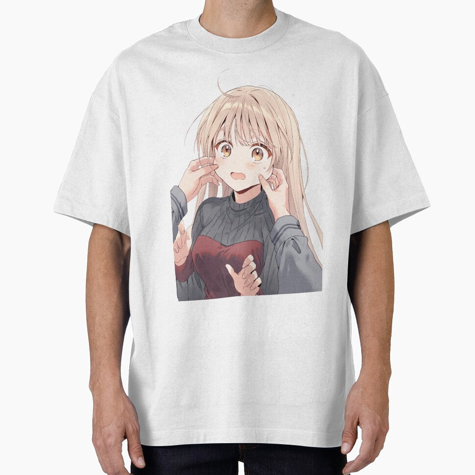 Mahiru Shiina Pinching Cheeks by KomiArts