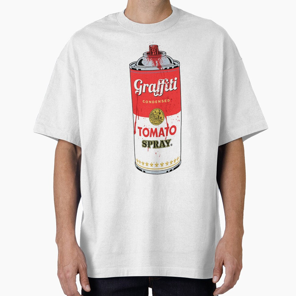 Graffiti Tomato Spray Pop Art Tribute by Da_ Crescente