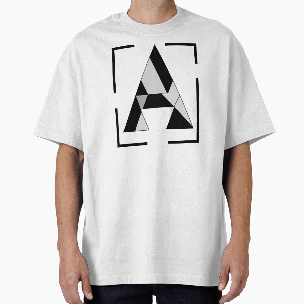 A Minimal Logo T-Shirt | Clean Streetwear Monogram Design by Akter-sikder