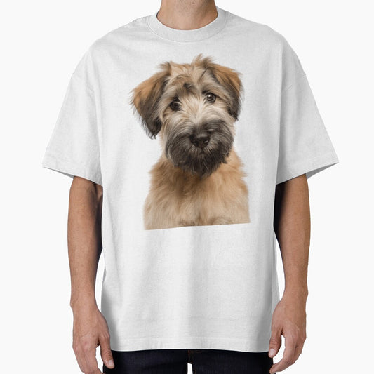 Adorable Soft-coated Wheaten Terrier Pup for Cute Wheatie puppy lovers by LazyOwlStore