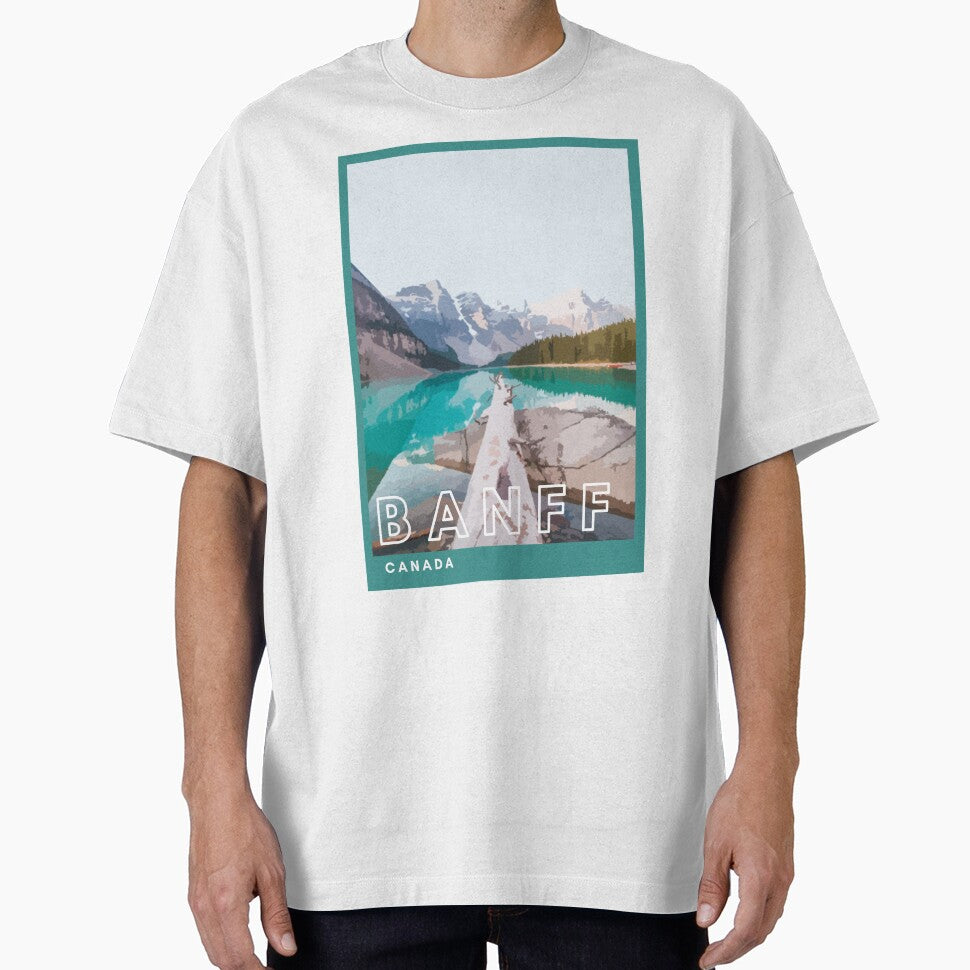 Banff National Park Lake - T-shirts, Hoodies and Sweatshirts by TripsandPrints
