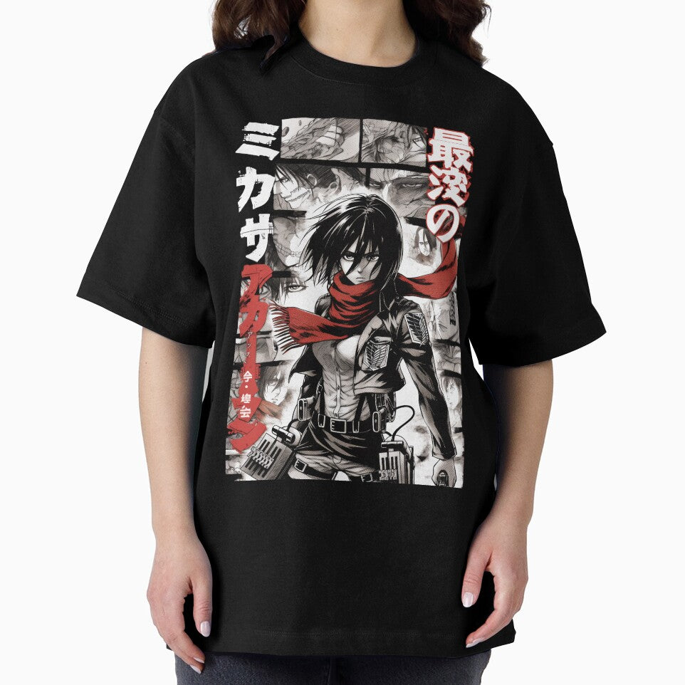 Mikasa Manga Panel by AnimeArsenalPrints