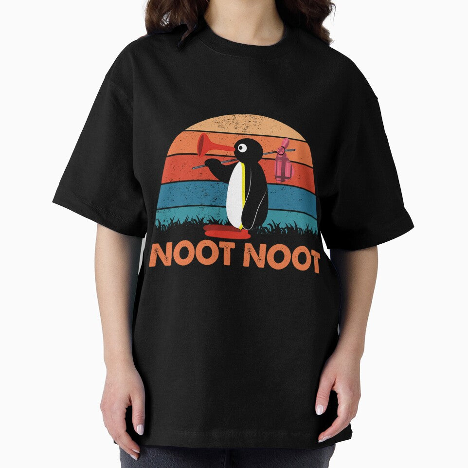 Noot Noot Pingu - Retro Vintage Animal Cute by DorisBrady1