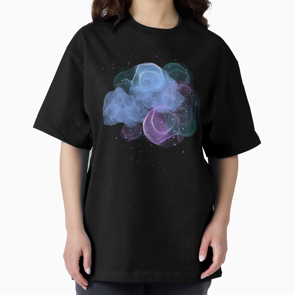 Purple Blue Beautiful Unisex shirt by NKEA
