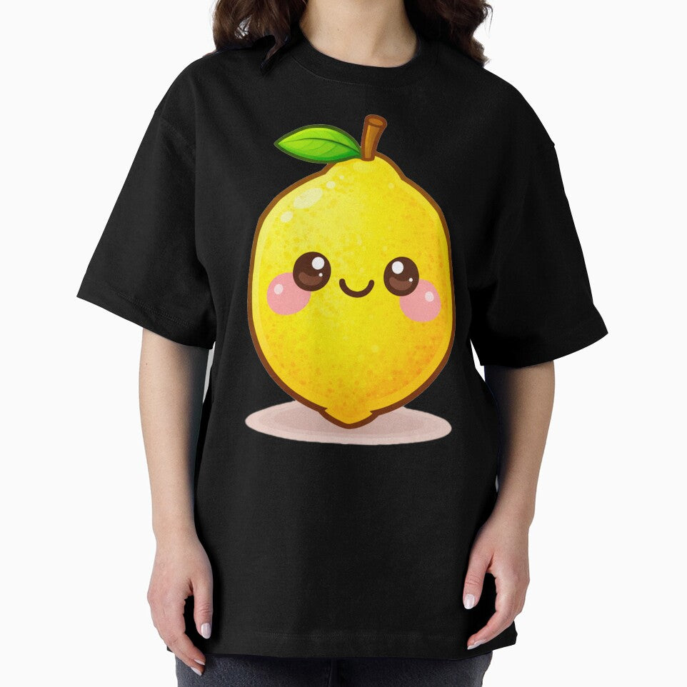 Cute Lemon Kawaii Food Character by ImagenFusionP