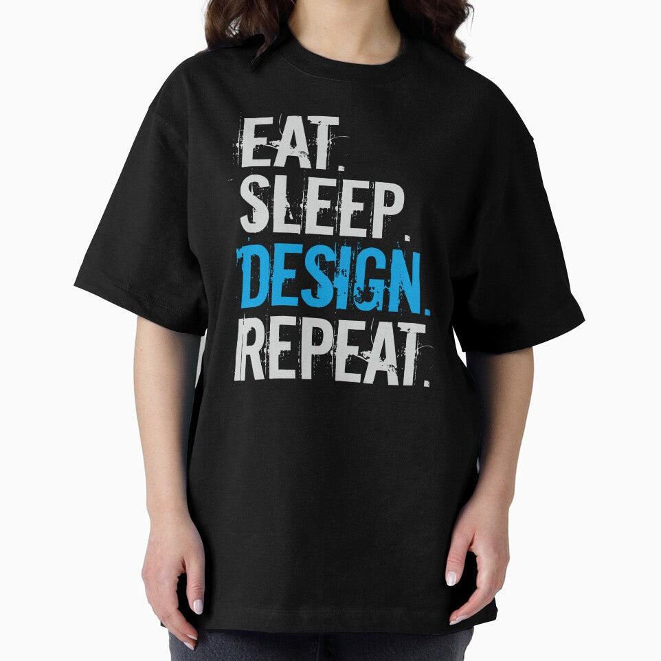 Graphic Designer Funny Eat Sleep Design Repeat Graphic Designer by alenaz