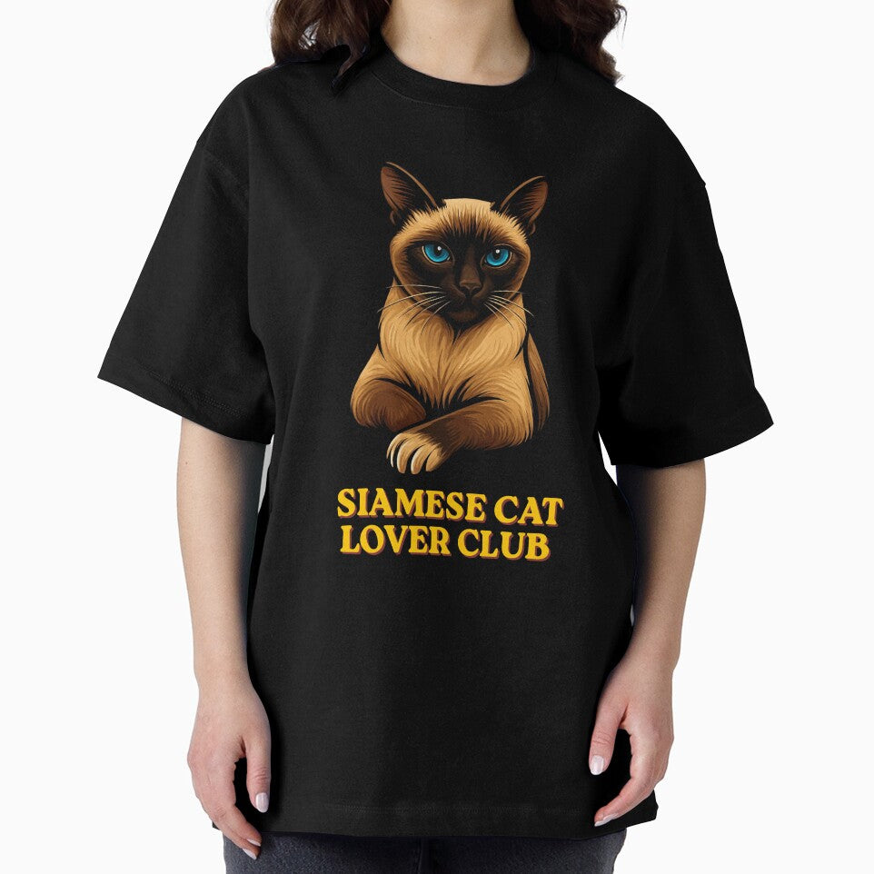 Siamese Cat Lover Club Blue Eyes Cat Owner Gift Shirt by GigaFactory