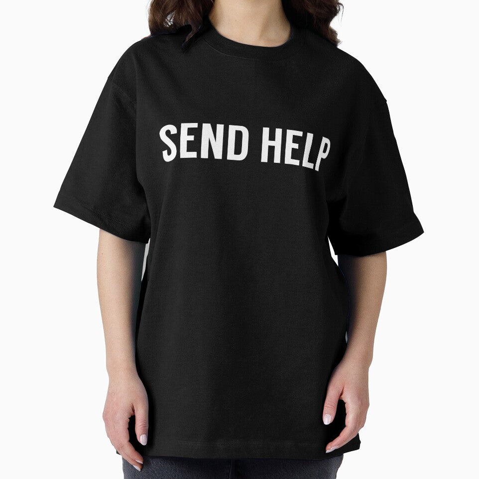 Send Help Typography by tinyteacups