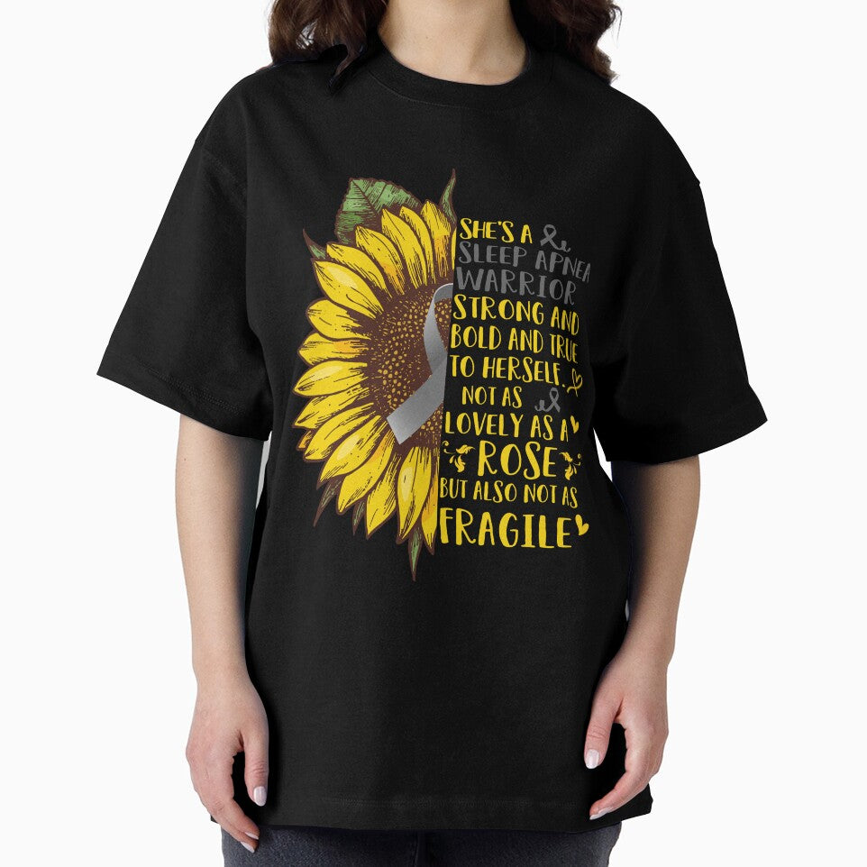 She is a Sleep Apnea Warrior Strong and Bold and True to Herself not as Lovely as a ROSE but also not as FRAGILE by EdithShop59