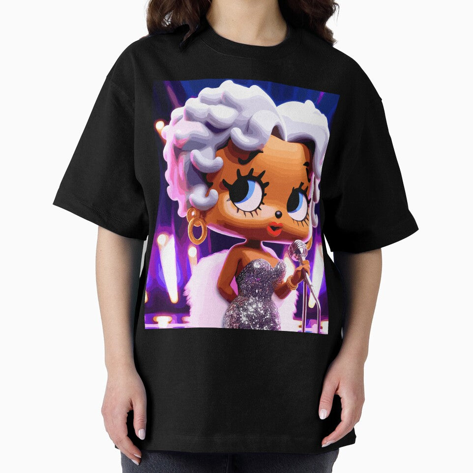 Golden Years-Vibrant Betty Boop inspired image by Artbyminga