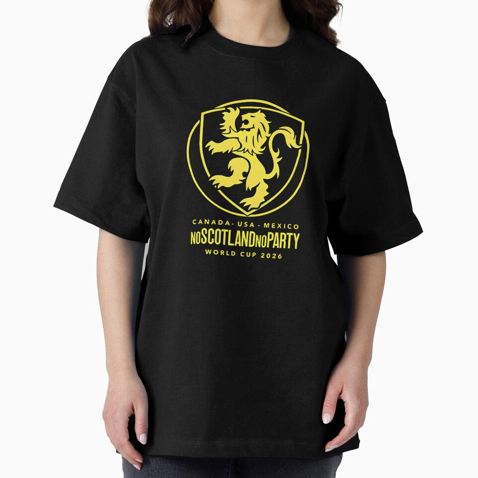 Scotland World Cup 2026 No Scotland No Party T-Shirt_83987455 by gidget-gadget