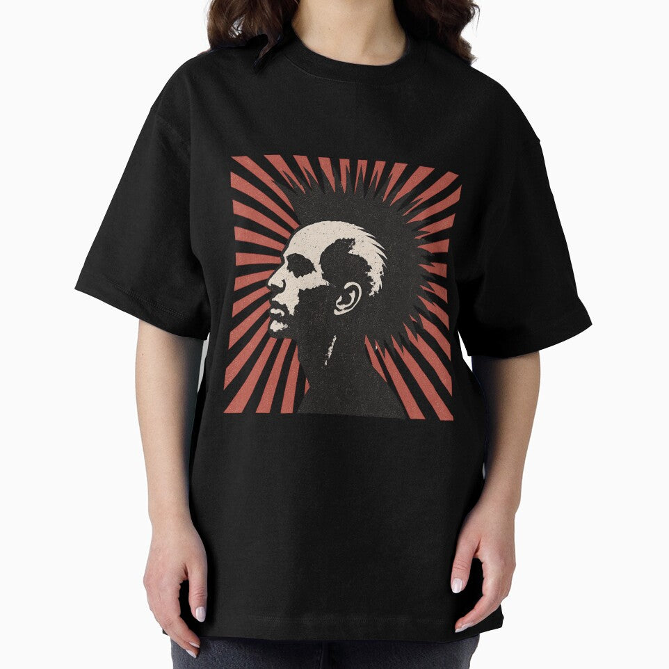 Punk Skull Mohawk Design by Driftwood77